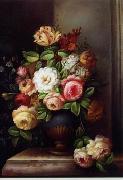 unknow artist Floral, beautiful classical still life of flowers.079 Germany oil painting artist